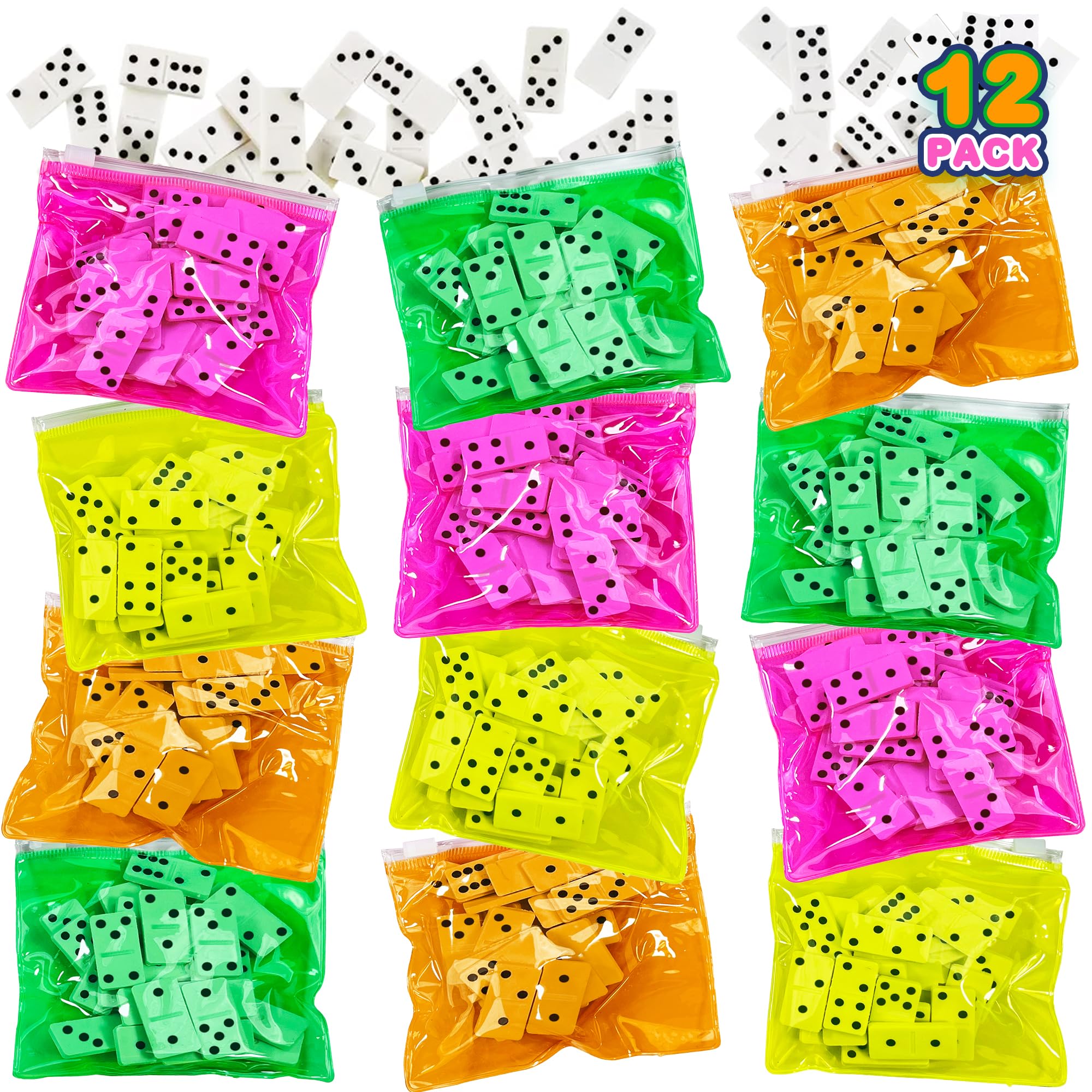 Amazon.com: ArtCreativity Domino Game Set - Pack of 12 - Each